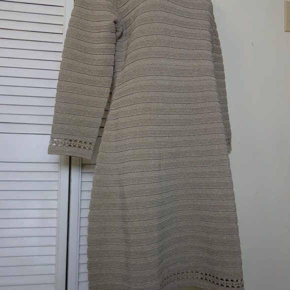 Karl Lagerfeld Gold Dress size XL NWT - Picture 3 of 12